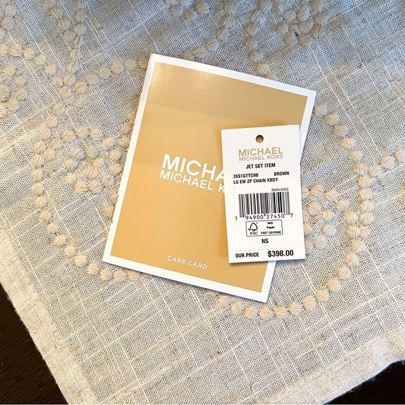 Michael Kors Jet Set Large Logo Crossbody Bag - Picture 7 of 7